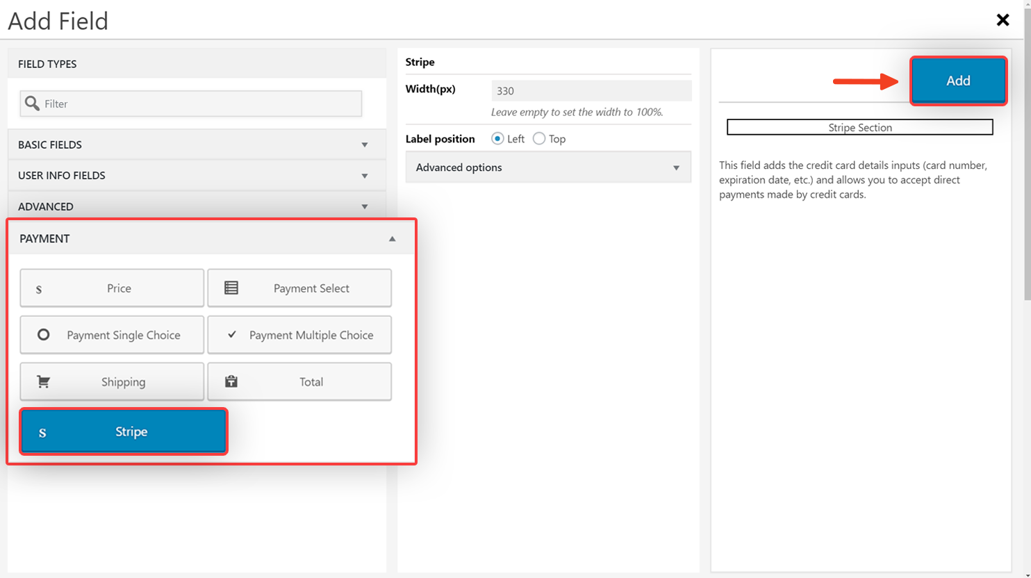 How to Setup Stripe Payments in Form Maker – 10Web Help Center