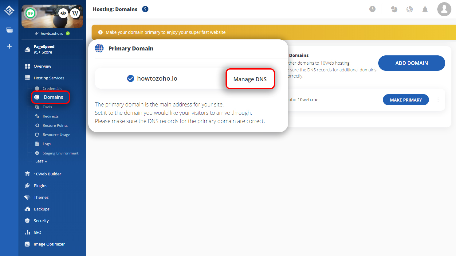 data is public domain from us government. zoho creator